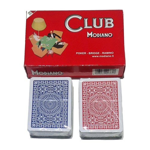 Carte gioco modiano club - carte, da