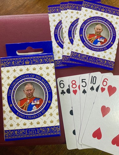 Carte gioco incoronazione - da,